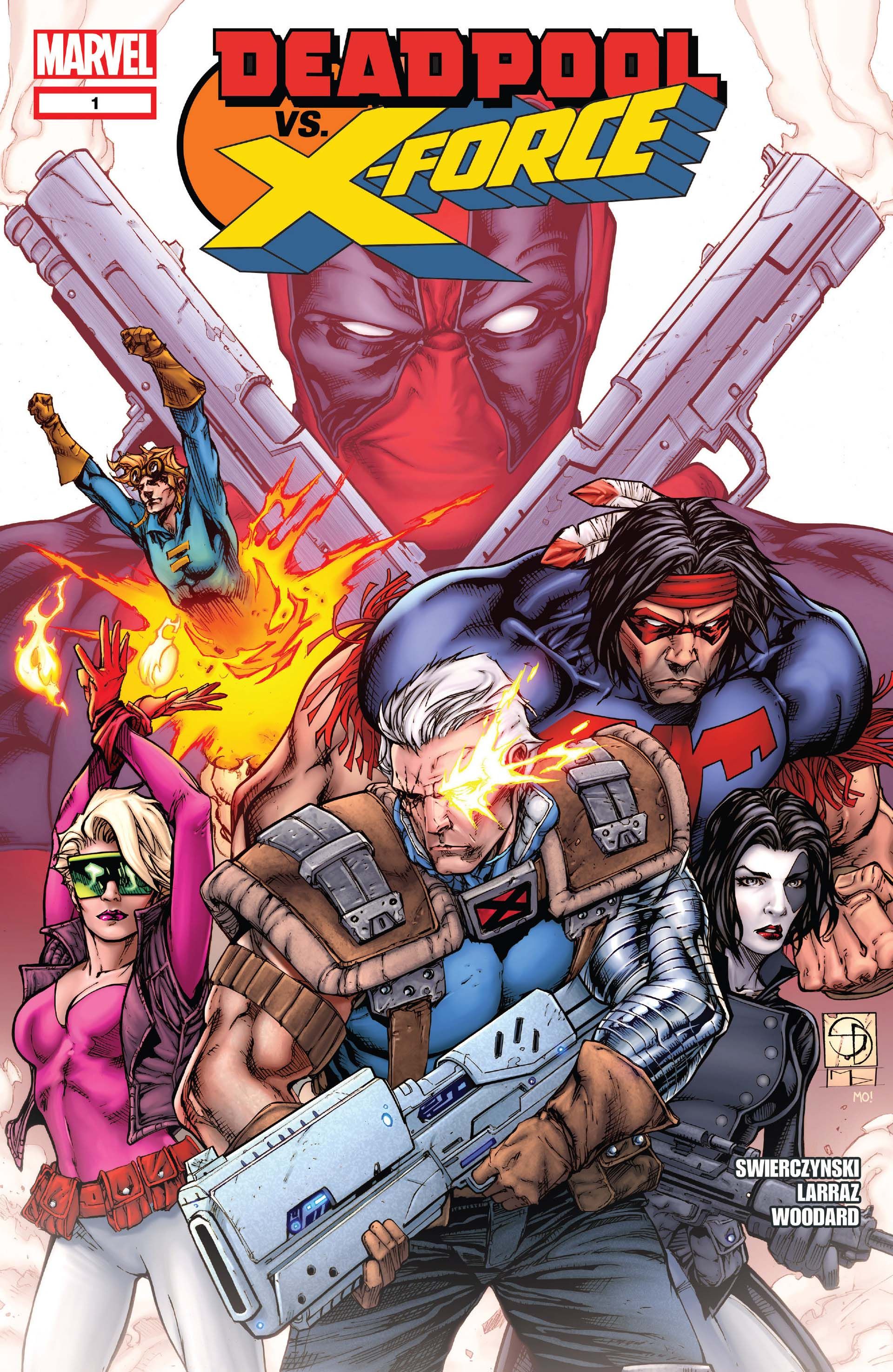 Bìa truyện Deadpool vs X-Force