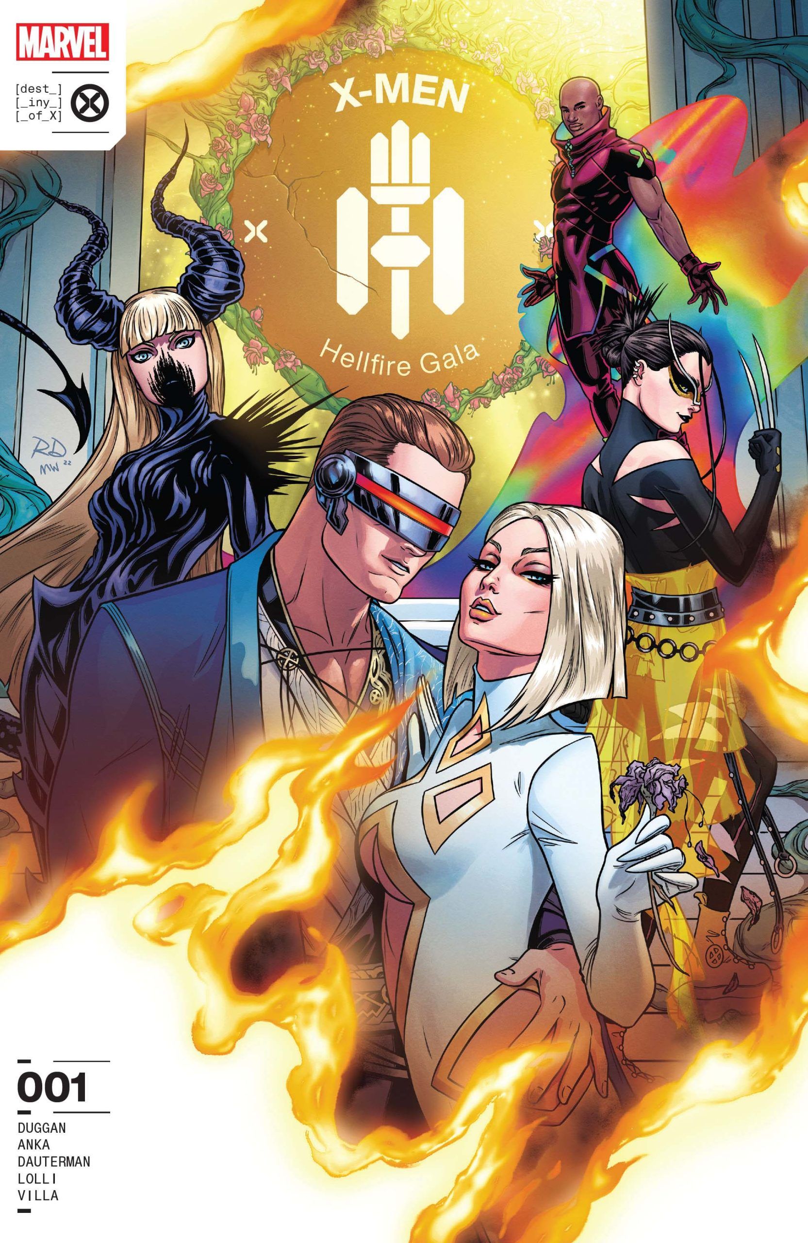 Bìa truyện X-Men – Hellfire Gala (2022)