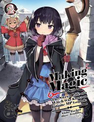 Bìa truyện Maryoku na Majo ni Narimashita Souzou Mahou de Kimama na Isekai Seikatsu