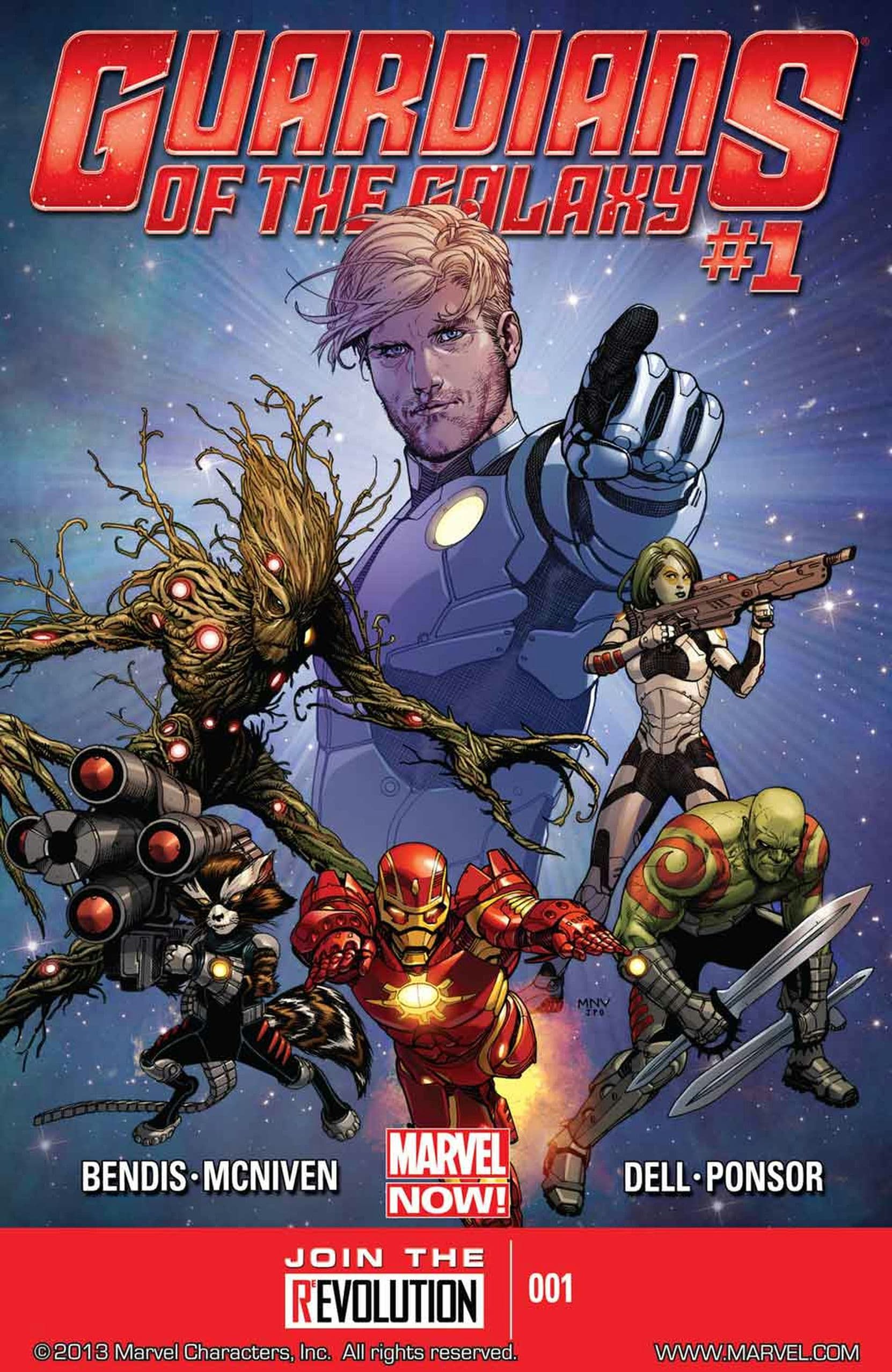 Bìa truyện Guardians of the Galaxy (2015)