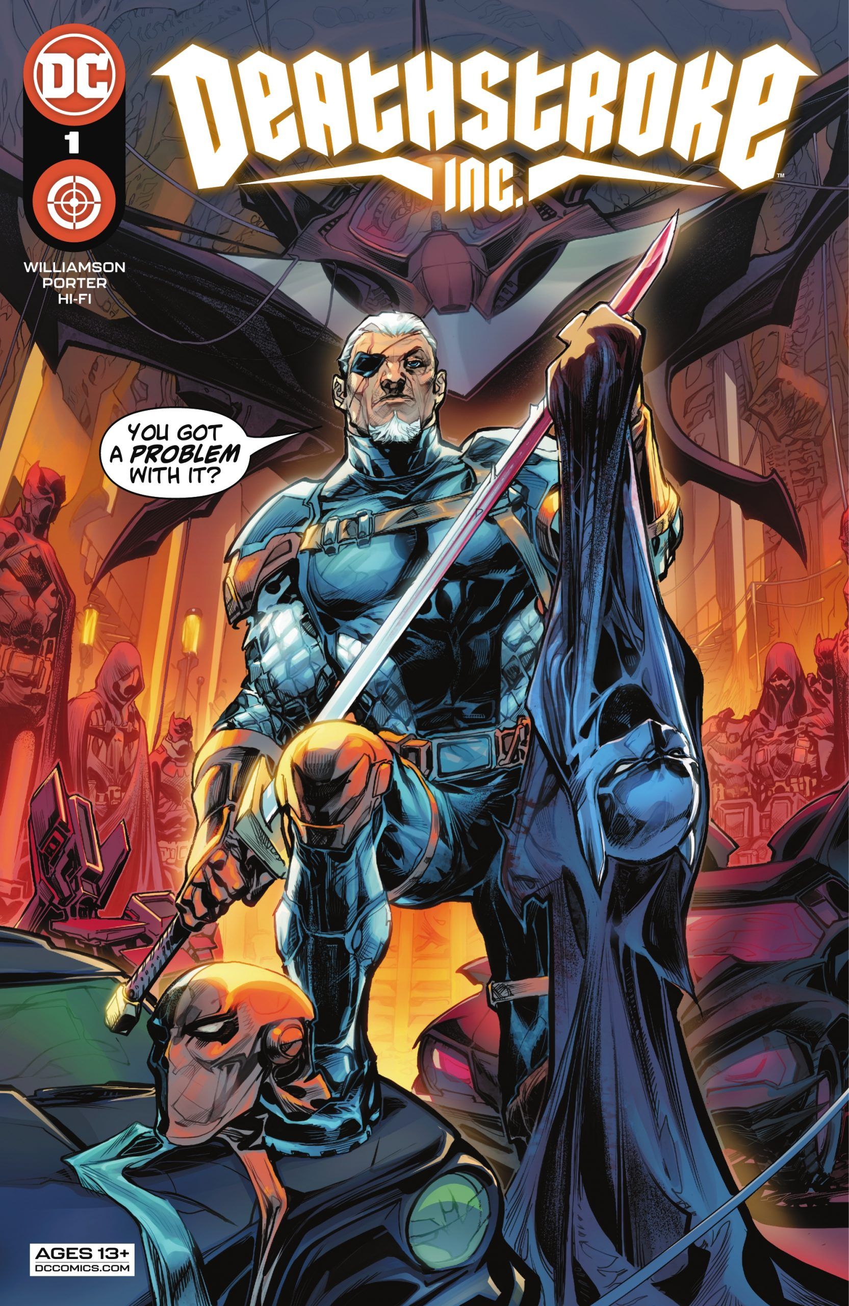 Bìa truyện Deathstroke Inc. (2021)