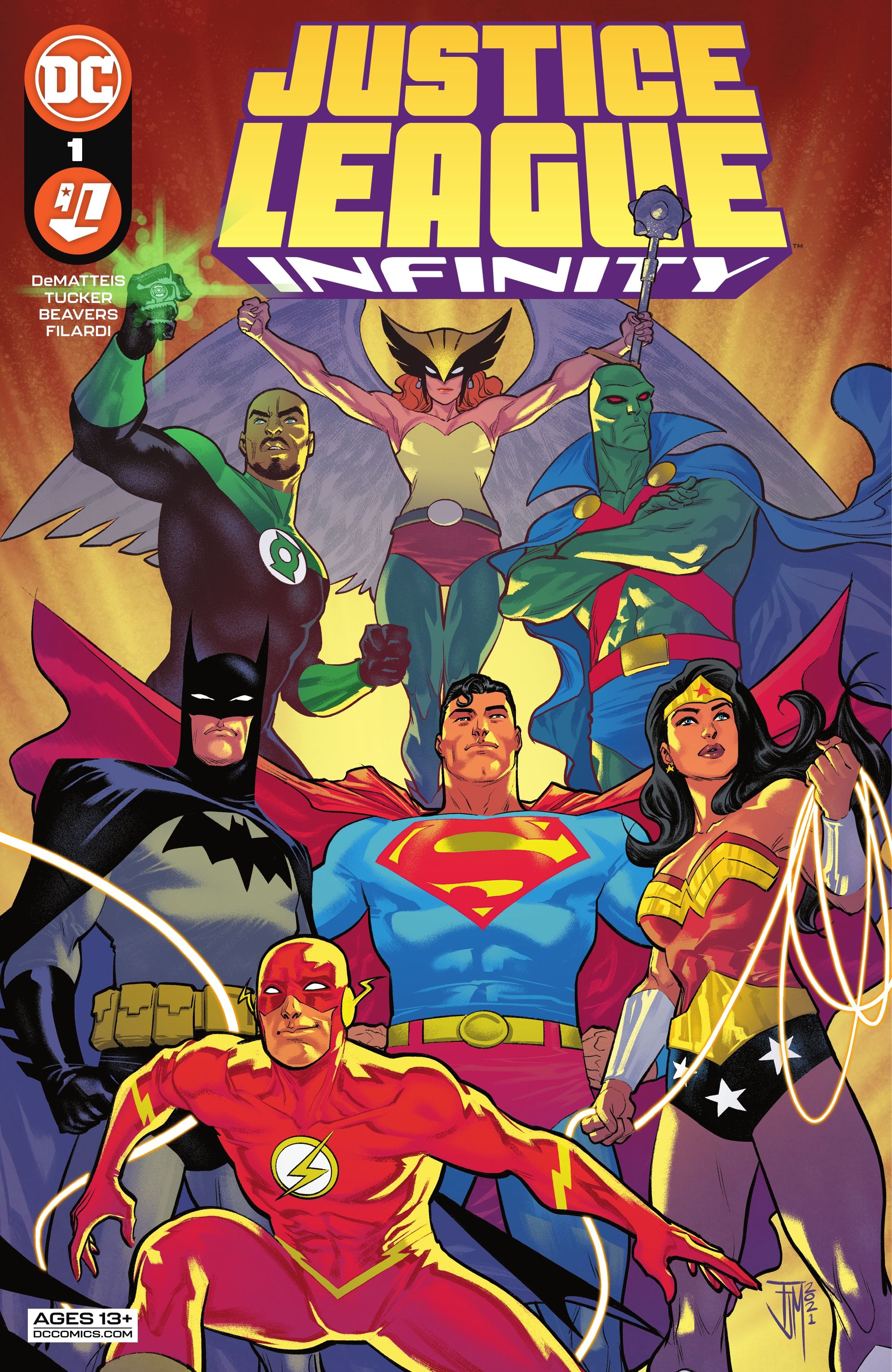 Bìa truyện Justice League Infinity