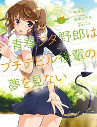 Bìa truyện Seishun Buta Yarō Wa Puchidebiru Kōhai No Yume O Minai