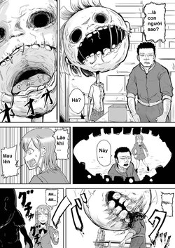 Bìa truyện Manga về giáo viên thể dục lẽ ra phải chết đầu phim kinh dị