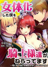 Bìa truyện Nyotaika Shita Boku Wo Kishi-sama-tachi Ga Nerattemasu