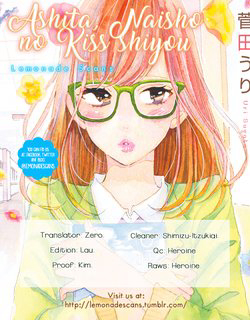 Bìa truyện Ashita Naisho no Kiss shiyou