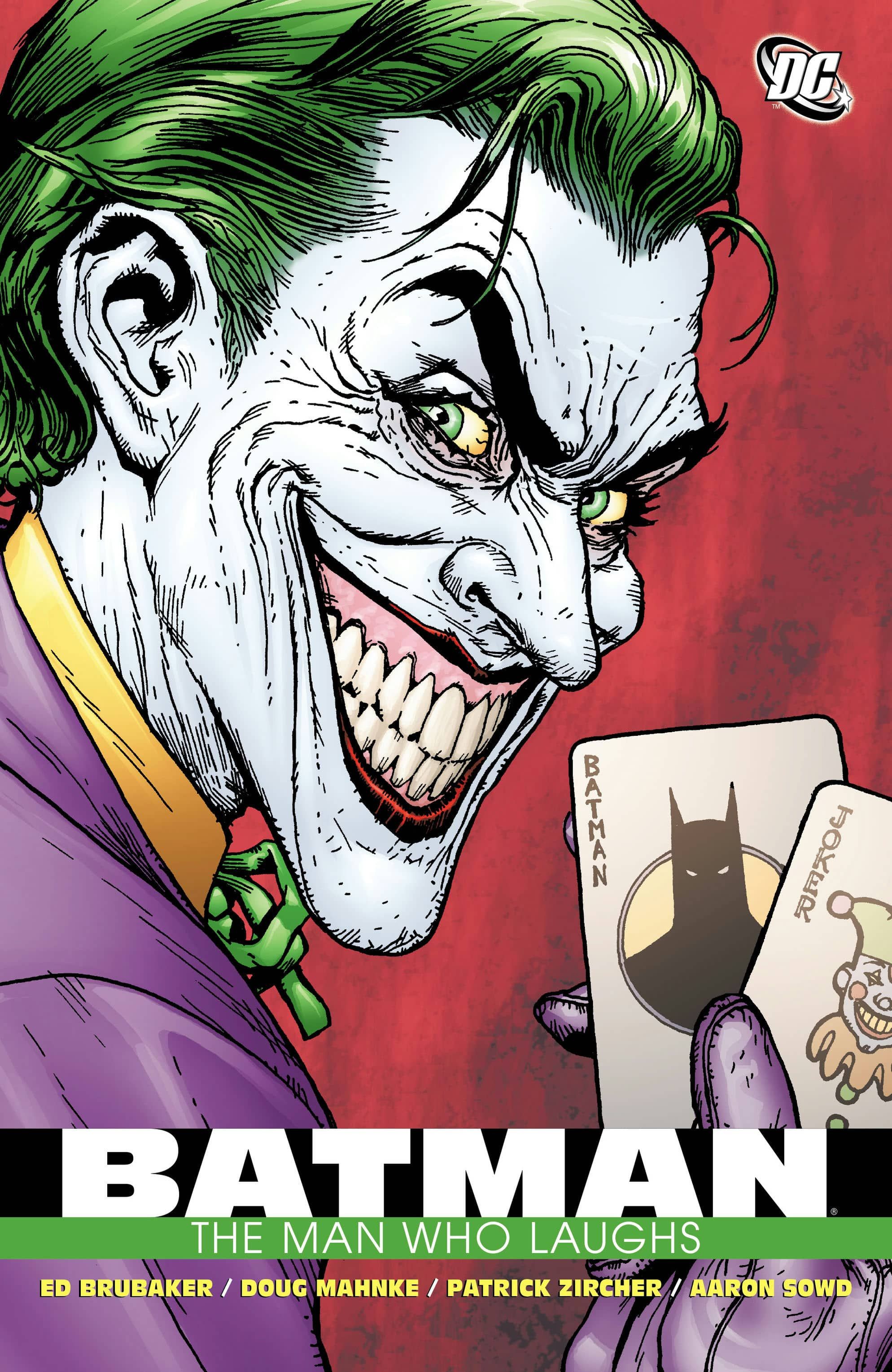 Bìa truyện BATMAN: THE MAN WHO LAUGH