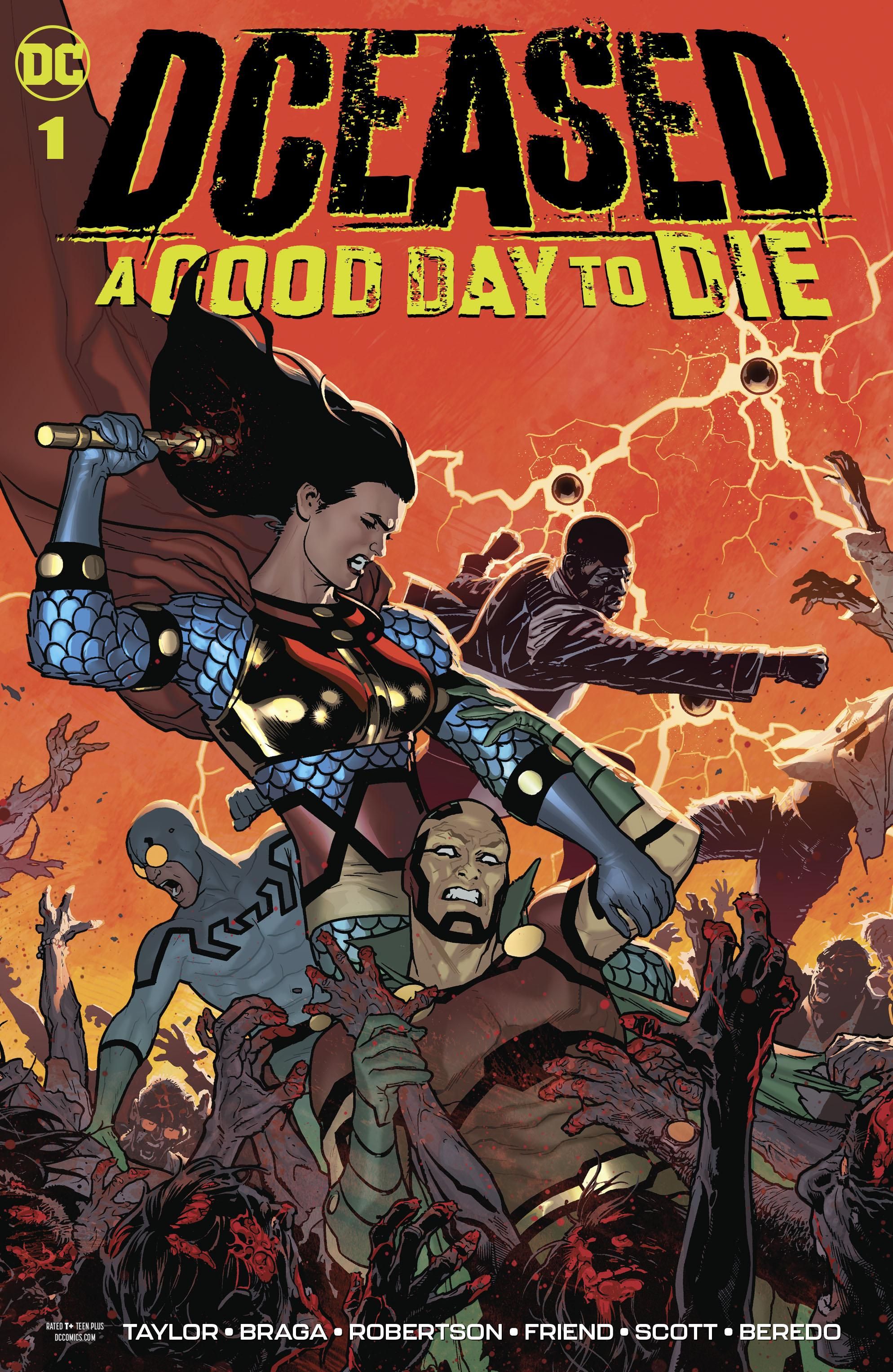 Bìa truyện DCeased (2019)