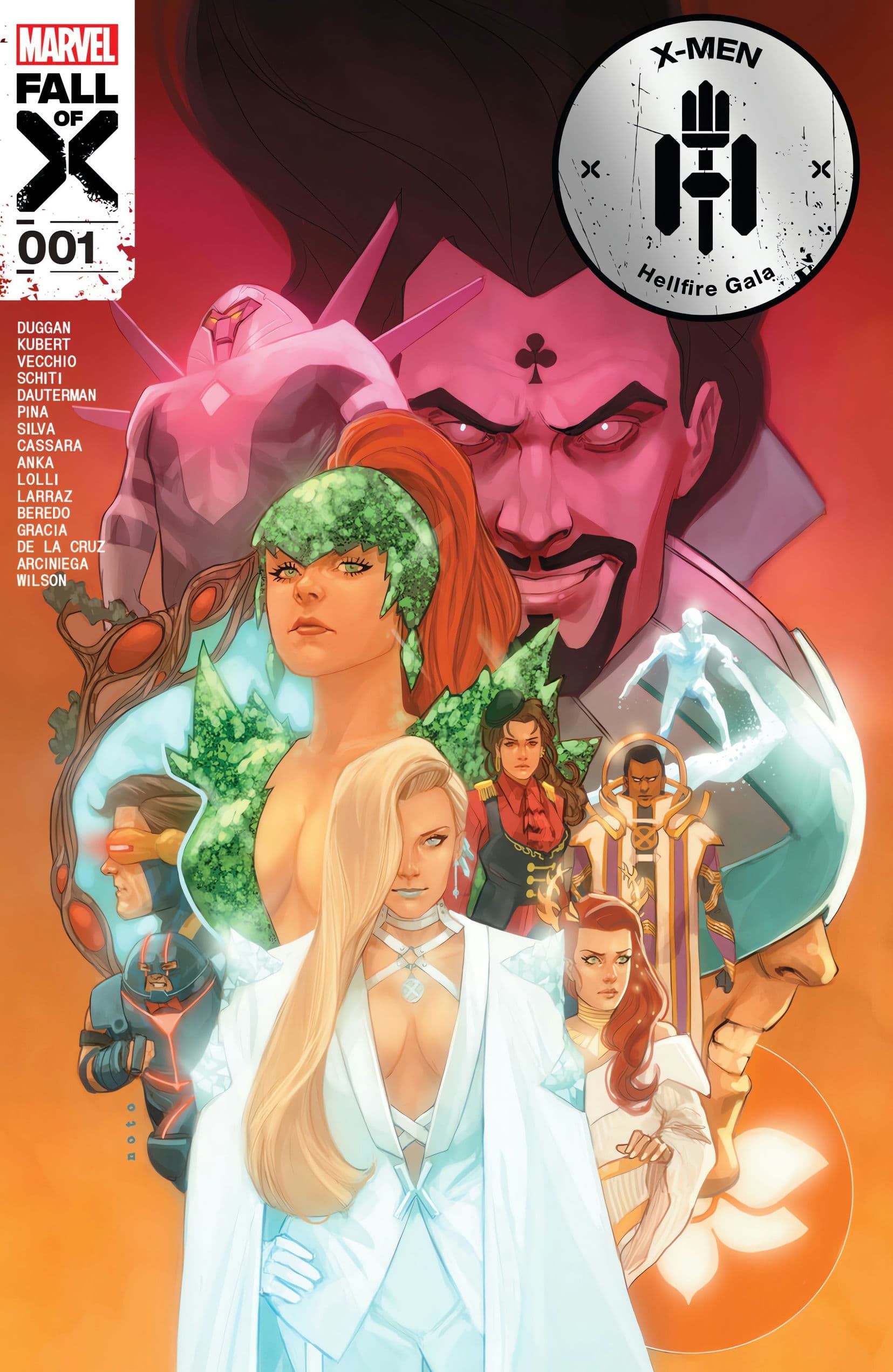 Bìa truyện X-Men: Hellfire Gala (2023)
