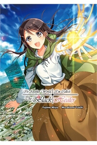 Bìa truyện Isekai de "Kuro no Iyashi Te" tte Yobarete Imasu