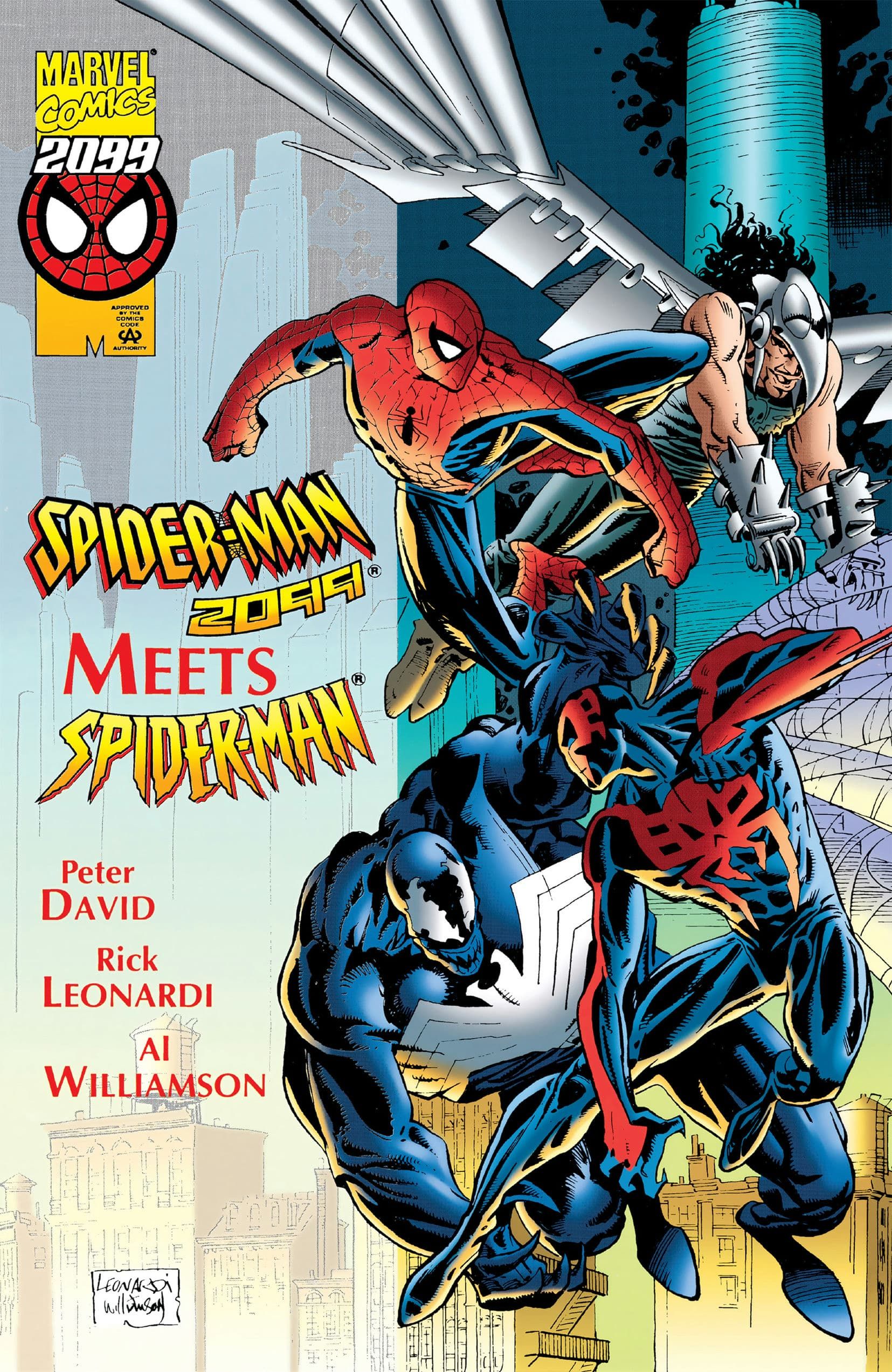 Bìa truyện Spider-man 2099 Meets Spider-man (1995)