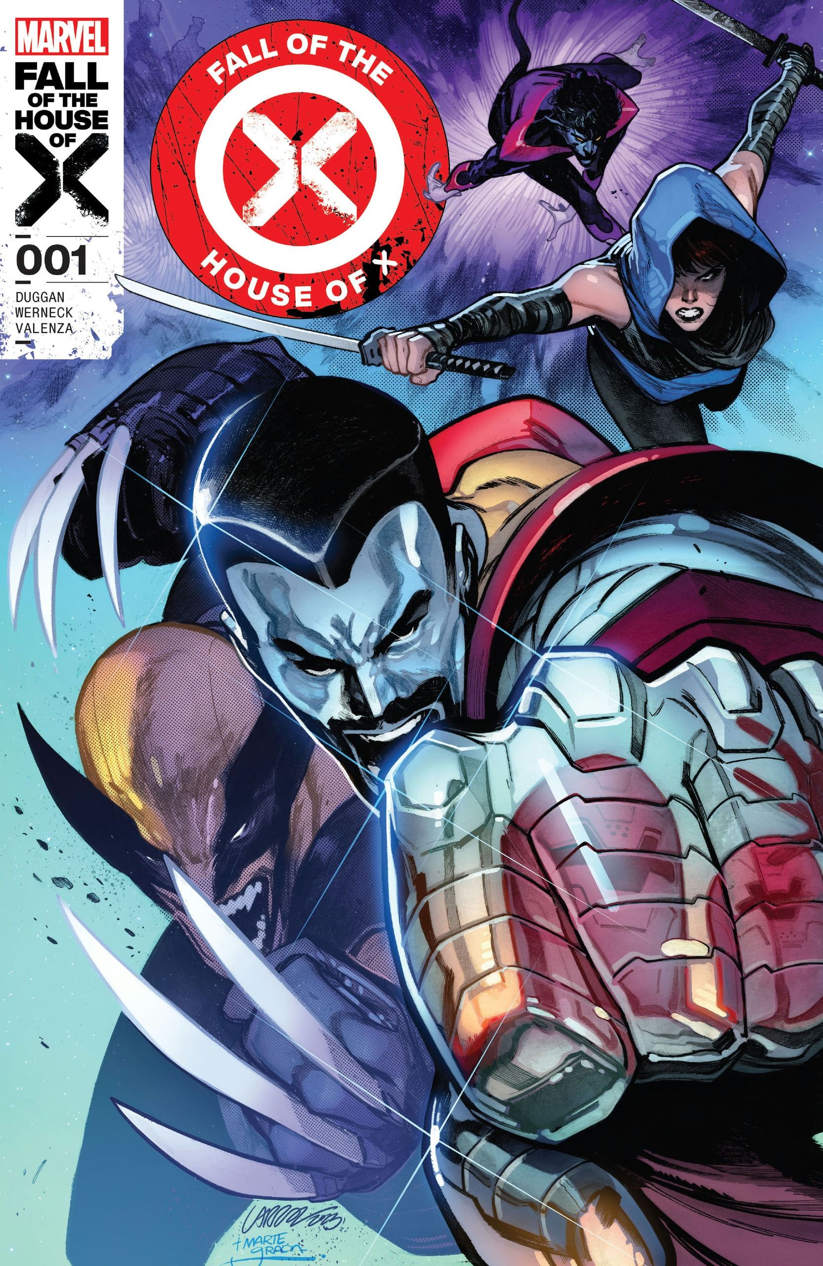 Bìa truyện Fall of the House of X (2024)
