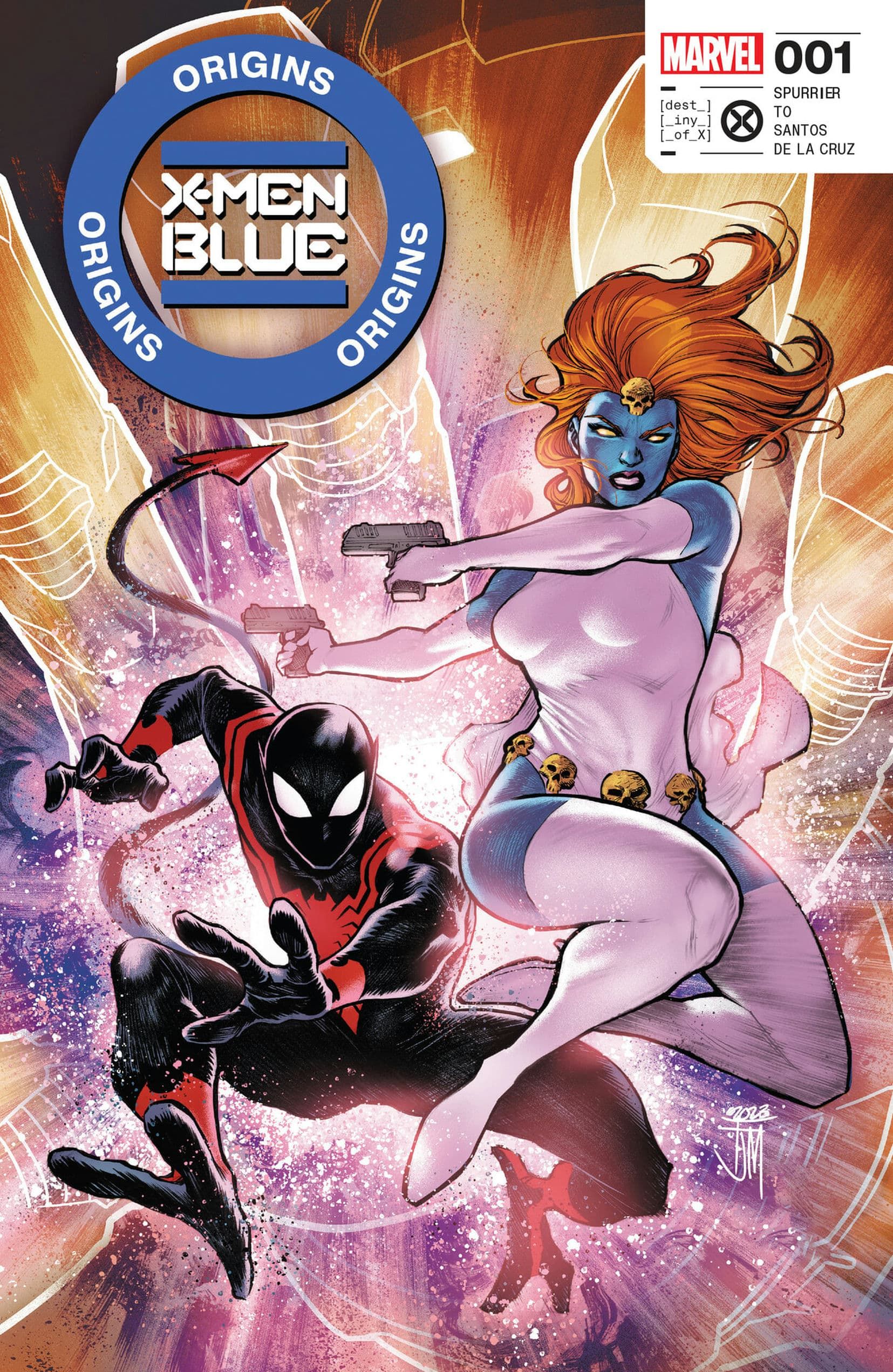 Bìa truyện X-Men Blue – Origins