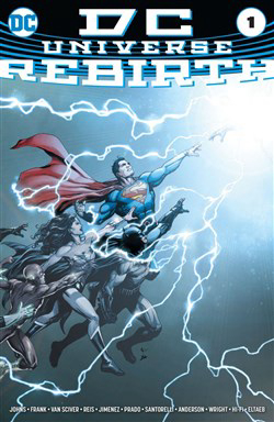 Bìa truyện DC Universe - Rebirth