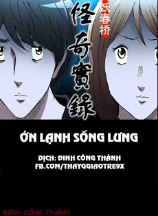 Bìa truyện Ớn Lạnh Sống Lưng