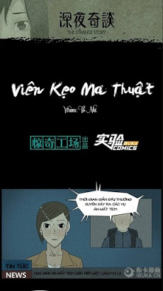 Bìa truyện Viên Kẹo Ma Thuật