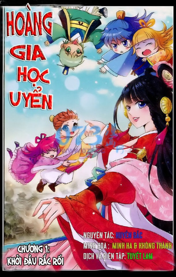 Bìa truyện Hoàng gia học uyển
