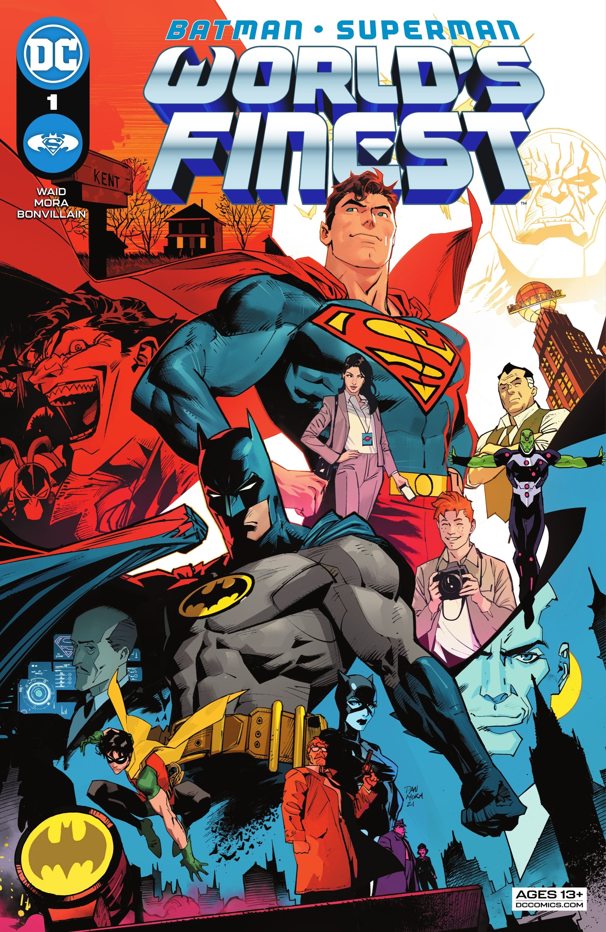 Bìa truyện Batman/Superman – World’s Finest