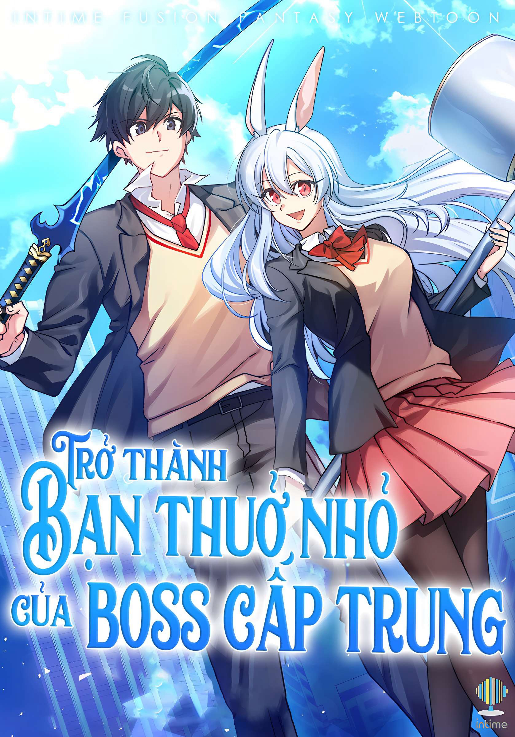 Bìa truyện Trở Thành Bạn Thời Thơ Ấu Của Boss Cấp Trung